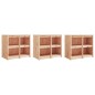 vidaXL Muebles de cocina de exterior 3 piezas madera maciza de pino vidaXL Muebles de cocina de exterior 3 piezas madera maciza de pino