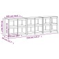 vidaXL Muebles de cocina de exterior 3 piezas madera maciza de pino vidaXL Muebles de cocina de exterior 3 piezas madera maciza de pino