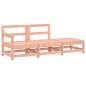 vidaXL Juego de muebles de jardín 3 pzas madera maciza abeto Douglas vidaXL Juego de muebles de jardín 3 pzas madera maciza abeto Douglas