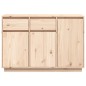 vidaXL Aparador de madera maciza de pino 110x34x75 cm vidaXL Aparador de madera maciza de pino 110x34x75 cm