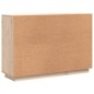 vidaXL Aparador de madera maciza de pino 110x34x75 cm vidaXL Aparador de madera maciza de pino 110x34x75 cm