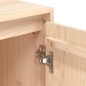 vidaXL Aparador de madera maciza de pino 110x34x75 cm vidaXL Aparador de madera maciza de pino 110x34x75 cm