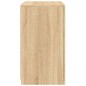 vidaXL Aparador con luces LED madera de ingeniería roble Sonoma vidaXL Aparador con luces LED madera de ingeniería roble Sonoma