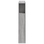 vidaXL Cabecero LED madera ingeniería gris Sonoma 100x18,5x103,5 cm vidaXL Cabecero LED madera ingeniería gris Sonoma 100x18,5x103,5 cm