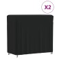 vidaXL Cubiertas para leñeros 2 uds tela Oxford 420D 122x61x106 cm vidaXL Cubiertas para leñeros 2 uds tela Oxford 420D 122x61x106 cm