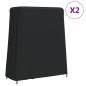 vidaXL Cubiertas mesas ping-pong 2 uds tela Oxford 420D 165x70x185 cm vidaXL Cubiertas mesas ping-pong 2 uds tela Oxford 420D 165x70x185 cm