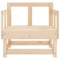 vidaXL Sillones de jardín 2 unidades madera maciza de pino vidaXL Sillones de jardín 2 unidades madera maciza de pino