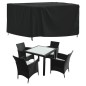 vidaXL Cubiertas muebles jardín 2 uds tela Oxford 420D 125x125x74 cm