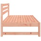 vidaXL Sofá central de jardín madera maciza de abeto Douglas 120x80 cm