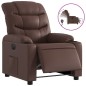 vidaXL Sillón reclinable eléctrico de cuero sintético marrón vidaXL Sillón reclinable eléctrico de cuero sintético marrón