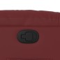 vidaXL Sillón reclinable elevable cuero artificial rojo tinto vidaXL Sillón reclinable elevable cuero artificial rojo tinto