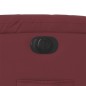 vidaXL Sillón reclinable eléctrico de cuero sintético rojo tinto vidaXL Sillón reclinable eléctrico de cuero sintético rojo tinto