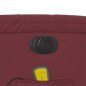 vidaXL Sillón masaje reclinable eléctrico cuero sintético rojo tinto vidaXL Sillón masaje reclinable eléctrico cuero sintético rojo tinto
