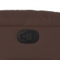 vidaXL Sillón reclinable elevable cuero sintético marrón vidaXL Sillón reclinable elevable cuero sintético marrón