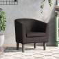 vidaXL Sillón cuero sintético marrón vidaXL Sillón cuero sintético marrón