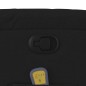 vidaXL Sillón reclinable de masaje elevable tela negro vidaXL Sillón reclinable de masaje elevable tela negro