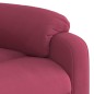 vidaXL Sillón reclinable elevable terciopelo rojo tinto vidaXL Sillón reclinable elevable terciopelo rojo tinto