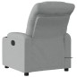 vidaXL Sillón reclinable de masaje eléctrico tela gris claro vidaXL Sillón reclinable de masaje eléctrico tela gris claro