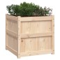 vidaXL Jardineras de exterior 2 unidades madera maciza de pino vidaXL Jardineras de exterior 2 unidades madera maciza de pino