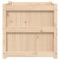 vidaXL Jardineras de exterior 2 unidades madera maciza de pino vidaXL Jardineras de exterior 2 unidades madera maciza de pino