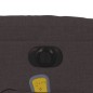 vidaXL Sillón reclinable de masaje eléctrico tela marrón oscuro vidaXL Sillón reclinable de masaje eléctrico tela marrón oscuro