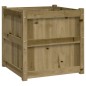 vidaXL Jardineras de exterior 2 unidades madera impregnada de pino vidaXL Jardineras de exterior 2 unidades madera impregnada de pino