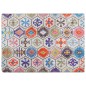vidaXL Alfombra lavable antideslizante multicolor 80x150 cm vidaXL Alfombra lavable antideslizante multicolor 80x150 cm