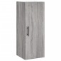 vidaXL Aparador alto madera contrachapada gris Sonoma 34,5x34x180 cm vidaXL Aparador alto madera contrachapada gris Sonoma 34,5x34x180 cm