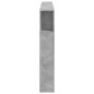vidaXL Cabecero LED madera ingeniería gris hormigón 180x18,5x103,5 cm vidaXL Cabecero LED madera ingeniería gris hormigón 180x18,5x103,5 cm
