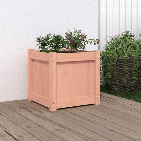 vidaXL Jardinera madera maciza de abeto Douglas 40x40x40 cm