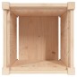 vidaXL Jardinera madera maciza de pino 40x40x40 cm vidaXL Jardinera madera maciza de pino 40x40x40 cm