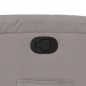 vidaXL Sillón reclinable elevable tela gris taupe vidaXL Sillón reclinable elevable tela gris taupe