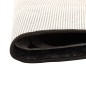 vidaXL Alfombra lavable antideslizante negro y blanco Ø 120 cm vidaXL Alfombra lavable antideslizante negro y blanco Ø 120 cm