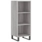 vidaXL Aparador alto madera contrachapada gris Sonoma 34,5x34x180 cm vidaXL Aparador alto madera contrachapada gris Sonoma 34,5x34x180 cm