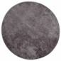 vidaXL Alfombra lavable antideslizante gris Ø 200 cm vidaXL Alfombra lavable antideslizante gris Ø 200 cm