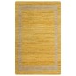 vidaXL Alfombra hecha a mano de yute amarillo 120x180 cm vidaXL Alfombra hecha a mano de yute amarillo 120x180 cm