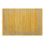 vidaXL Alfombra hecha a mano de yute amarillo 120x180 cm vidaXL Alfombra hecha a mano de yute amarillo 120x180 cm