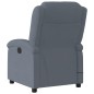 vidaXL Sillón reclinable de masaje eléctrico terciopelo gris oscuro vidaXL Sillón reclinable de masaje eléctrico terciopelo gris oscuro