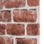 vidaXL Paneles de pared 3D diseño ladrillo marrón oscuro 10 pzas EPS vidaXL Paneles de pared 3D diseño ladrillo marrón oscuro 10 pzas EPS