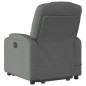 vidaXL Silla de masaje reclinable de pie de tela gris oscuro vidaXL Silla de masaje reclinable de pie de tela gris oscuro
