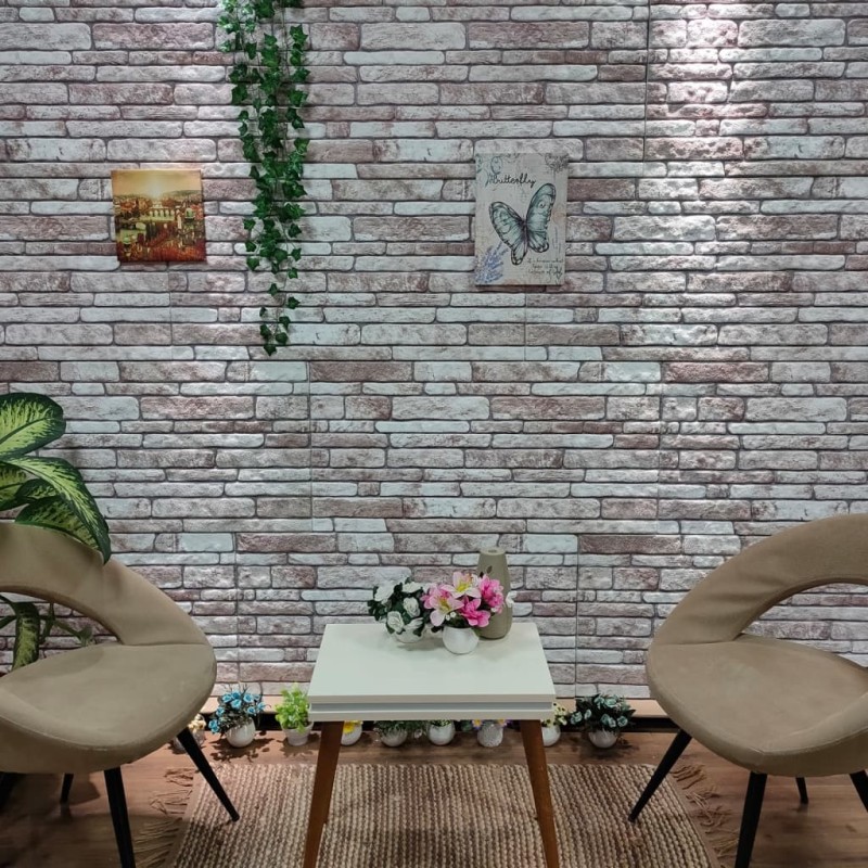 vidaXL Paneles de pared 3D diseño ladrillo gris oscuro 10 pzas EPS vidaXL Paneles de pared 3D diseño ladrillo gris oscuro 10 pzas EPS