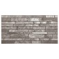 vidaXL Paneles de pared 3D diseño ladrillo gris oscuro 10 pzas EPS vidaXL Paneles de pared 3D diseño ladrillo gris oscuro 10 pzas EPS