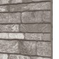 vidaXL Paneles de pared 3D diseño ladrillo gris oscuro 10 pzas EPS vidaXL Paneles de pared 3D diseño ladrillo gris oscuro 10 pzas EPS