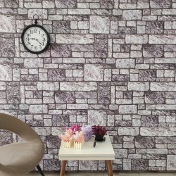 vidaXL Paneles de pared 3D diseño de ladrillo gris claro 10 piezas EPS