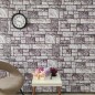 vidaXL Paneles de pared 3D diseño de ladrillo gris claro 10 piezas EPS vidaXL Paneles de pared 3D diseño de ladrillo gris claro 10 piezas EPS
