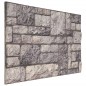 vidaXL Paneles de pared 3D diseño de ladrillo gris claro 10 piezas EPS vidaXL Paneles de pared 3D diseño de ladrillo gris claro 10 piezas EPS