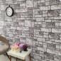 vidaXL Paneles de pared 3D diseño de ladrillo gris claro 10 piezas EPS vidaXL Paneles de pared 3D diseño de ladrillo gris claro 10 piezas EPS