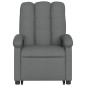 vidaXL Sillón reclinable elevable de tela gris oscuro vidaXL Sillón reclinable elevable de tela gris oscuro