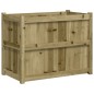 vidaXL Jardinera de madera de pino impregnada 90x50x70 cm vidaXL Jardinera de madera de pino impregnada 90x50x70 cm