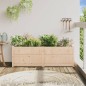 vidaXL Jardinera de madera maciza de pino 150x50x50 cm vidaXL Jardinera de madera maciza de pino 150x50x50 cm